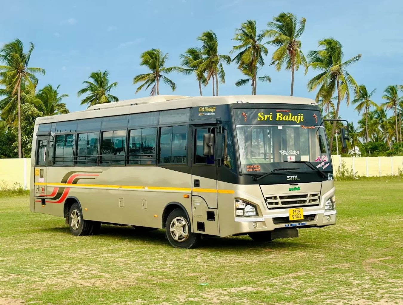 SML Isuzu 34-Seater Mini Bus