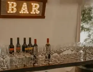 Premium Mobile Bar Counter & Glassware Setup for Hire – Gulu Events
