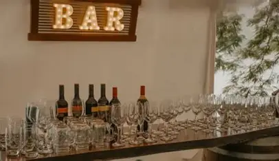 Premium Mobile Bar Counter & Glassware Setup for Hire – Gulu Events