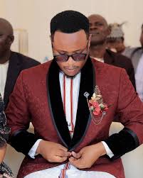 Premium Kanzu & Matching Maroon Blazer Set