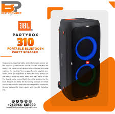 JBL PartyBox 310 Portable Bluetooth Speaker (240W)